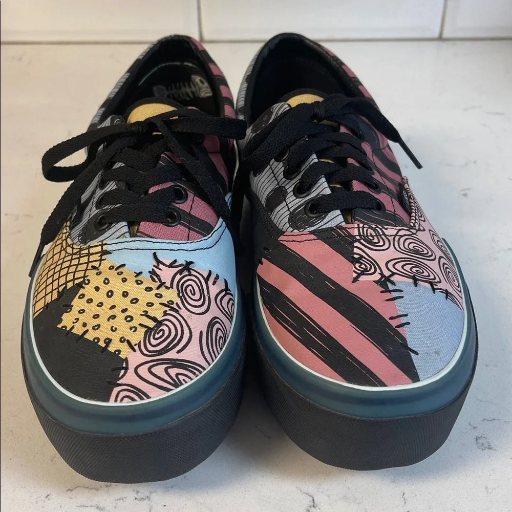 VANS X THE NIGHTMARE BEFORE CHRISTMAS ERA STACKED DISNEY Size 9.5 Worn 2-3 Times - Picture 3 of 17